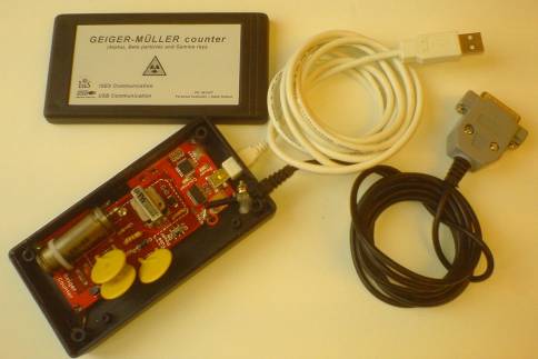 USB Geigerův Müllerův čítač pro měření radioaktivity